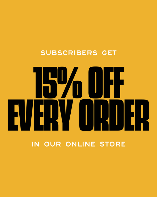 2025 The Annual Subscription (Three Issues) $60 - Bitter
