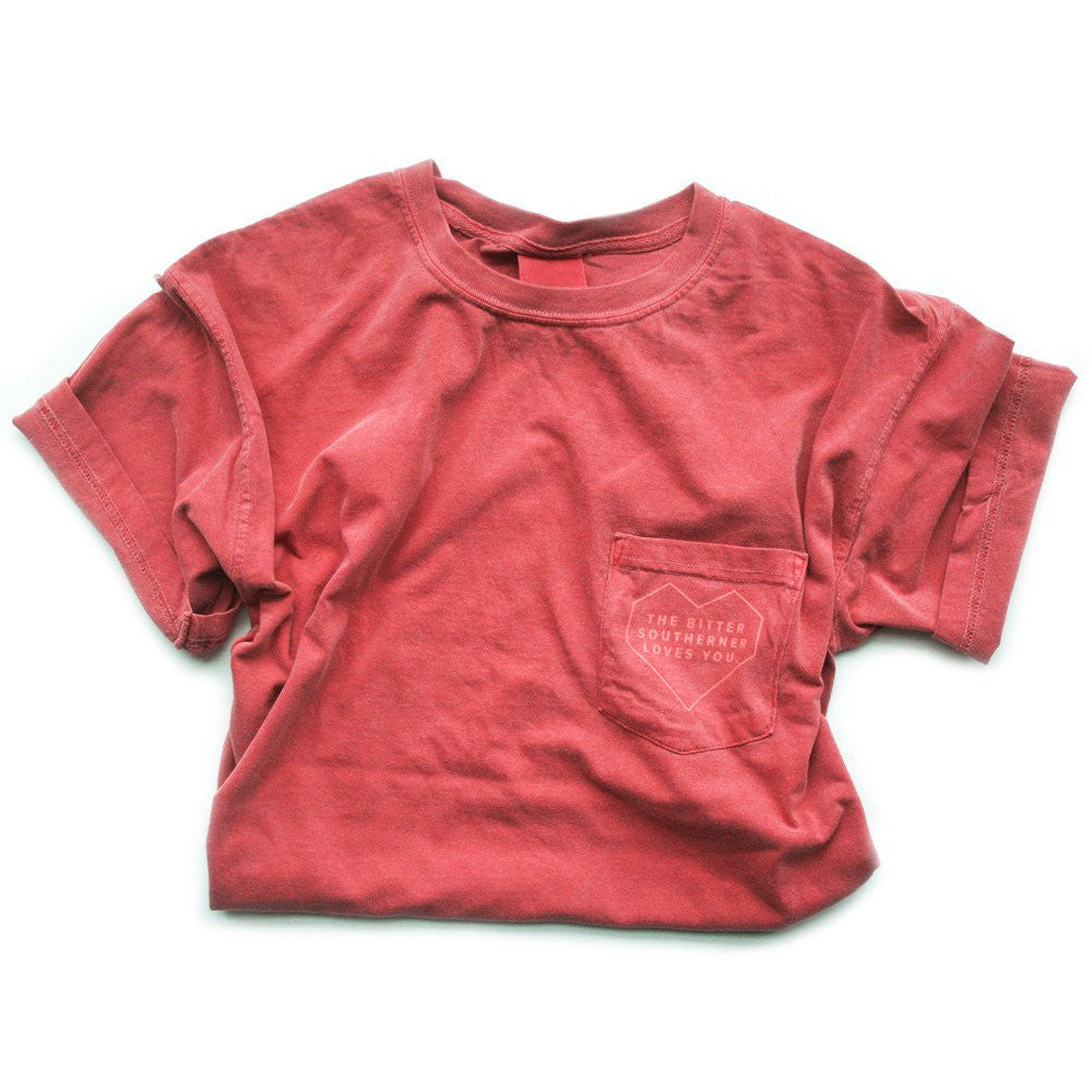 "The Bitter Southerner Loves You" T-Shirt Sizing