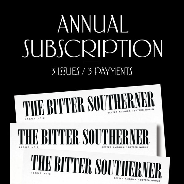 The Annual Subscription (3 Print Issues+3 payments)