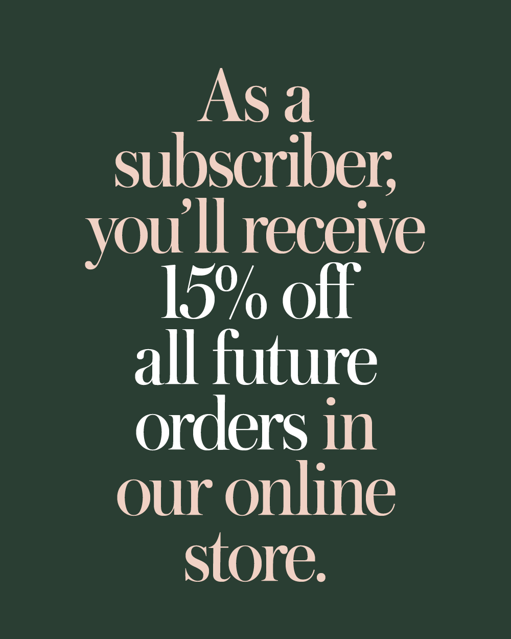 The Annual Subscription (Three Print Issues)