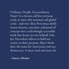 Ordinary People, Extraordinary Times: A Guide for Us All by Skye Perryman