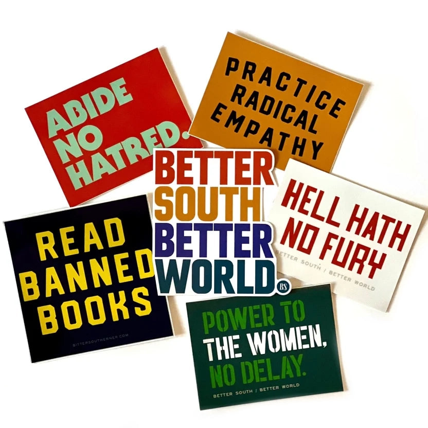 Better South Better World Sticker Pack