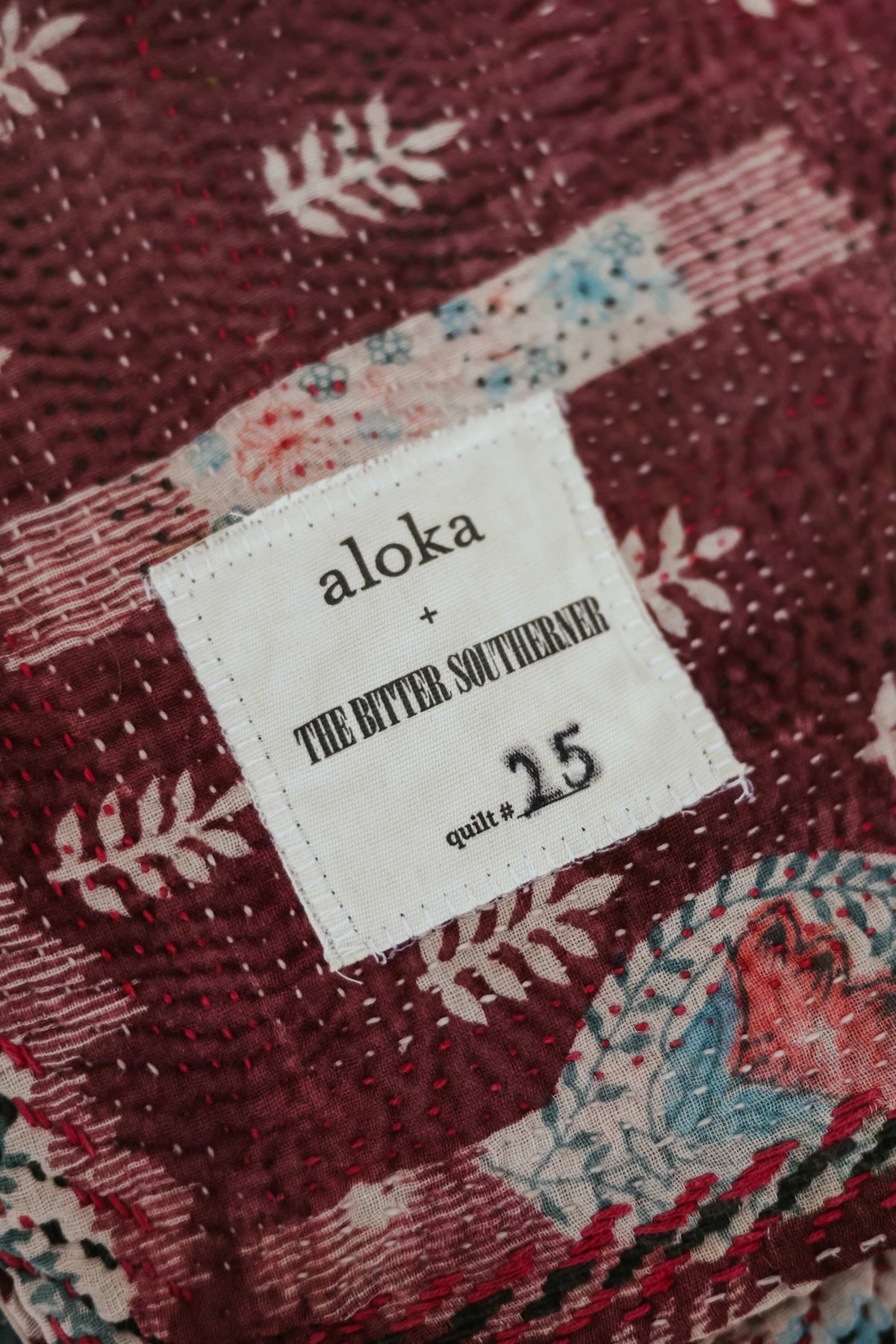 Aloka + BS Quilt #25