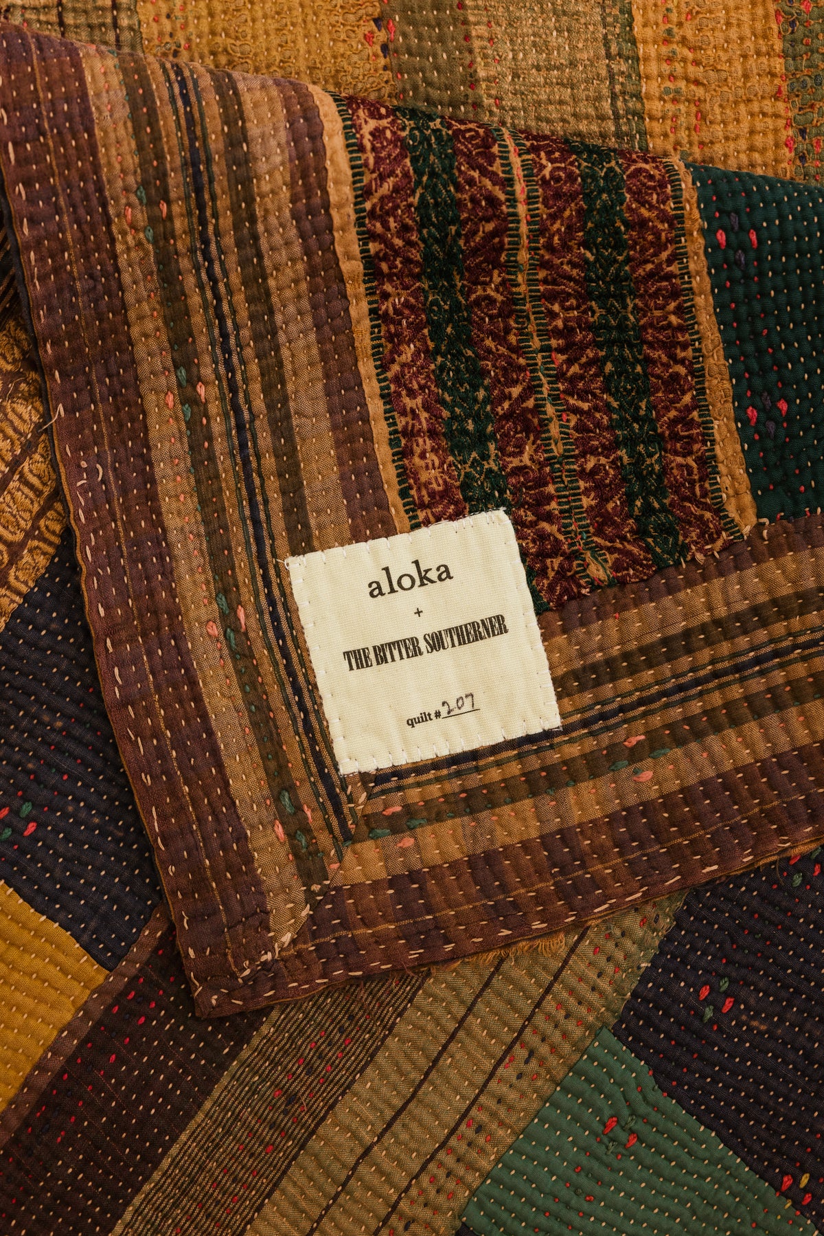 Aloka + BS Quilt #207