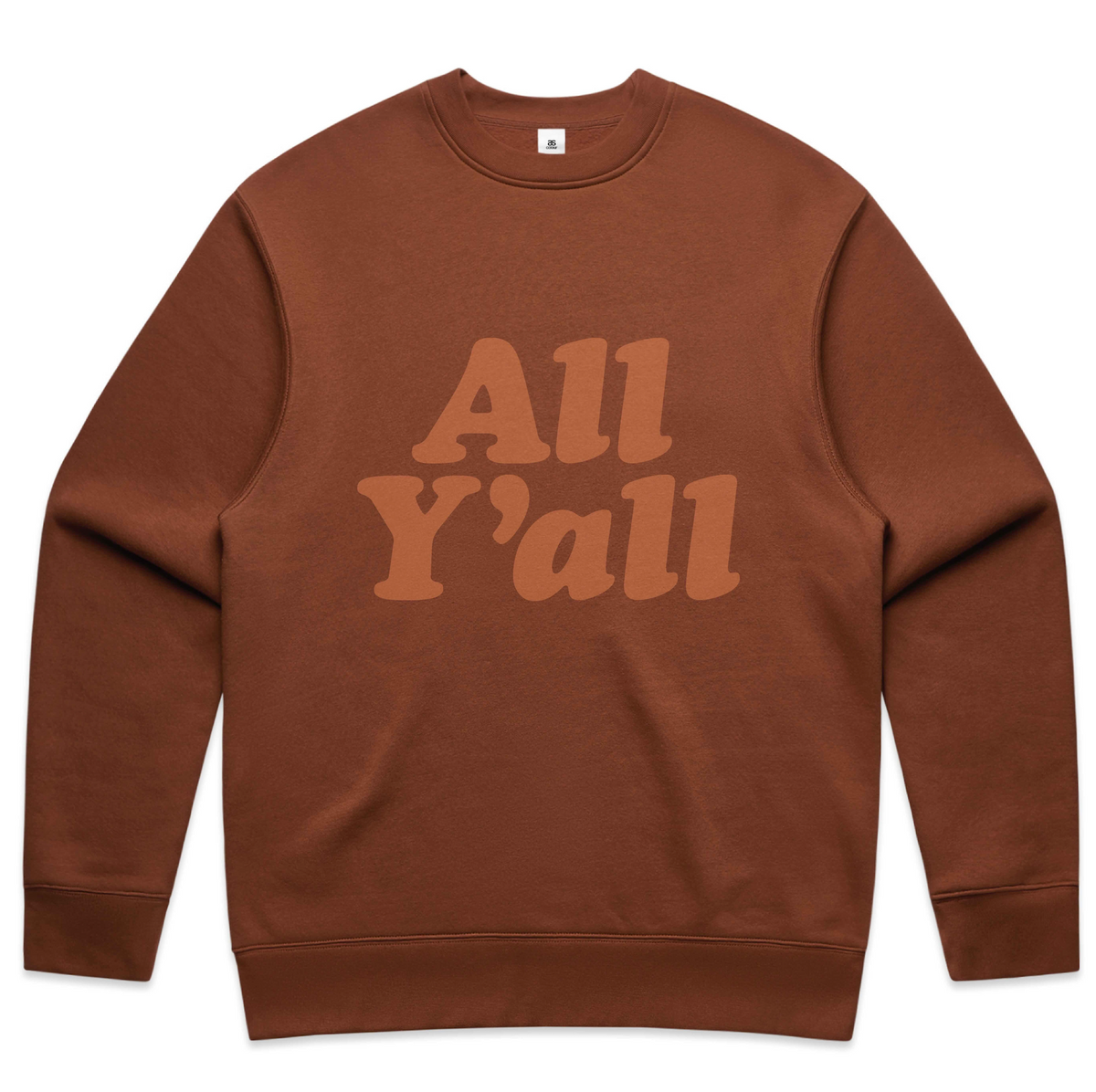 All Y&#39;all- sweatshirt (clay)