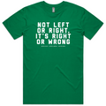 The It's Right or Wrong T (Kelly Green)