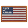 Abide No Hatred American Flag Patch
