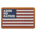 Abide No Hatred American Flag Patch