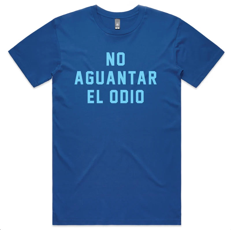 No Aguantar El Odio T-shirt (Royal Blue)