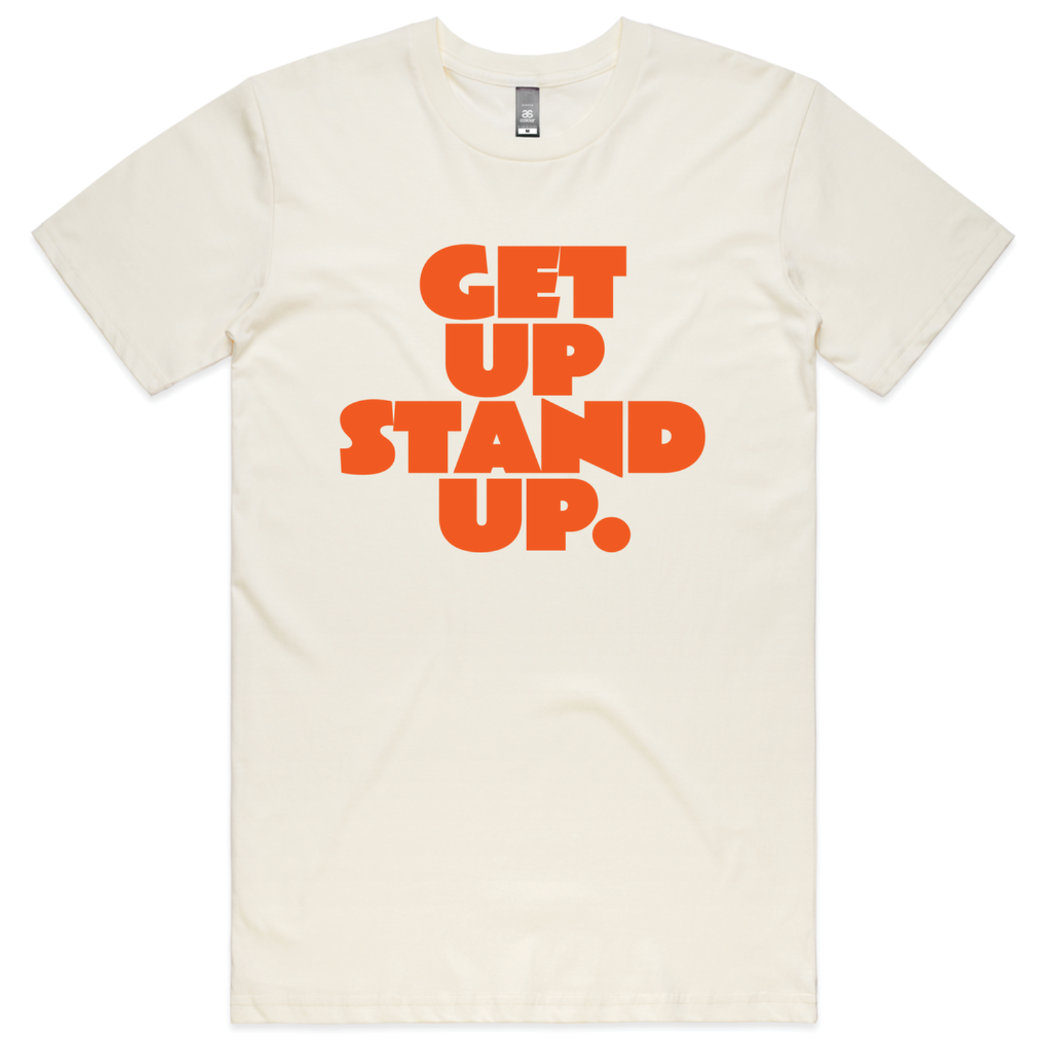 Get Up Stand Up T-shirt (Natural)