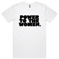 Power To The Women T-shirt (White)