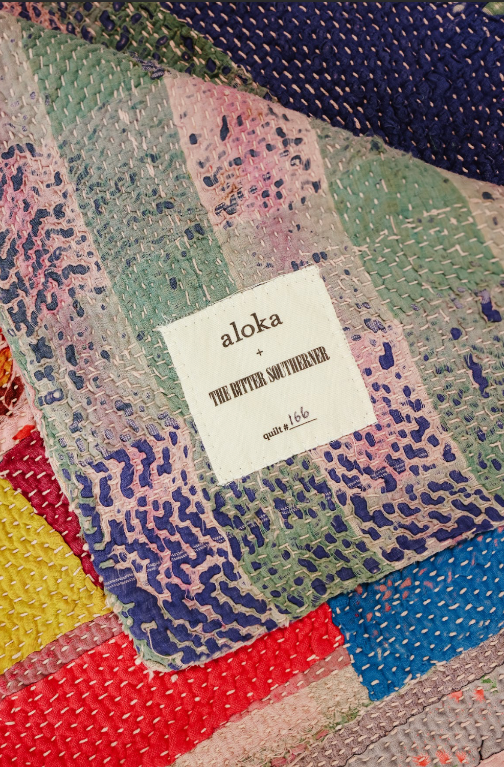 Aloka + BS Quilt #166