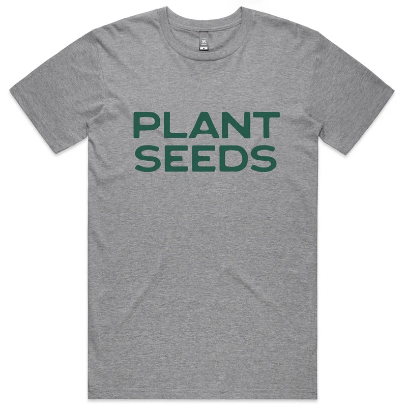 Plant Seeds t-shirt (heather grey)