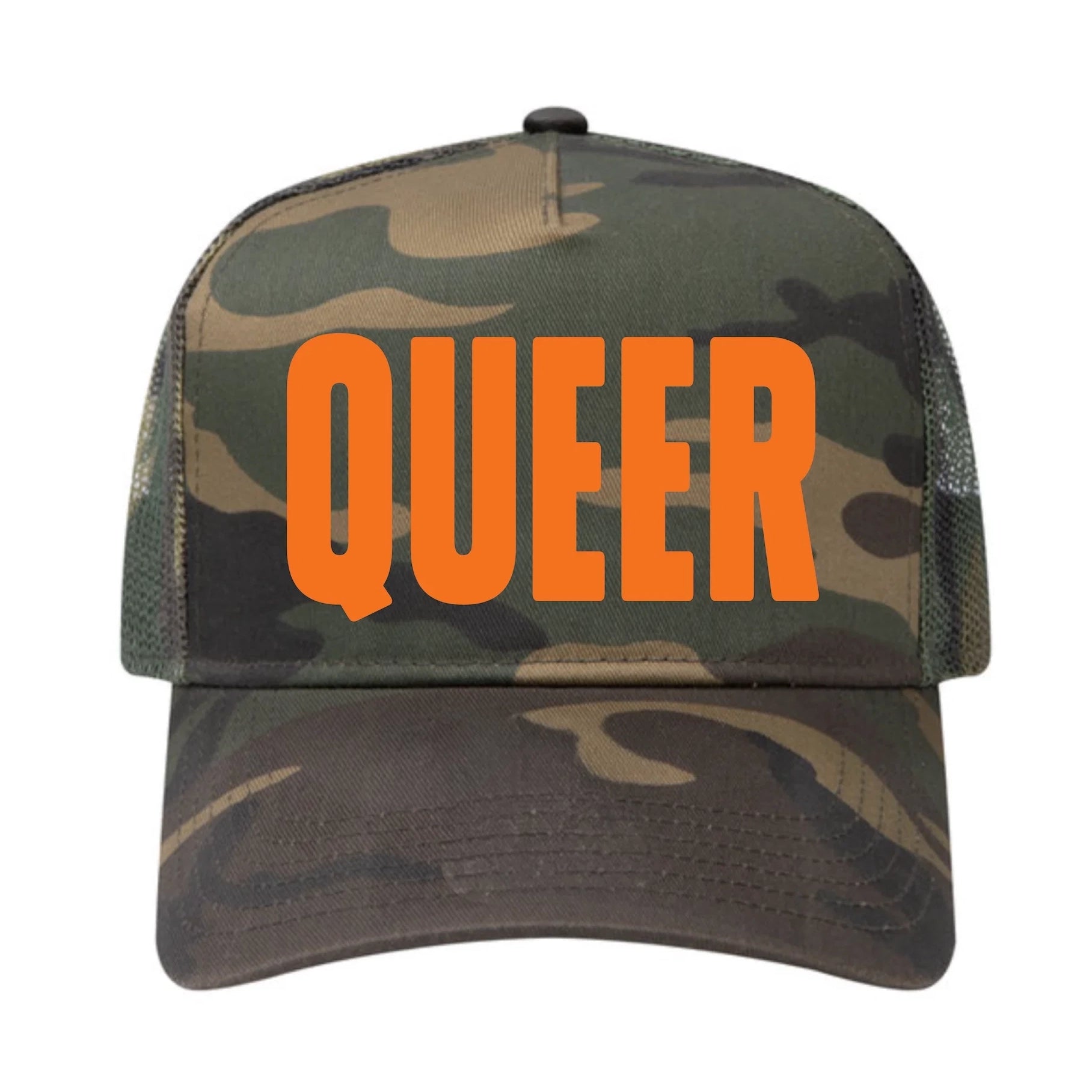 Queer Trucker Hat (Camo)