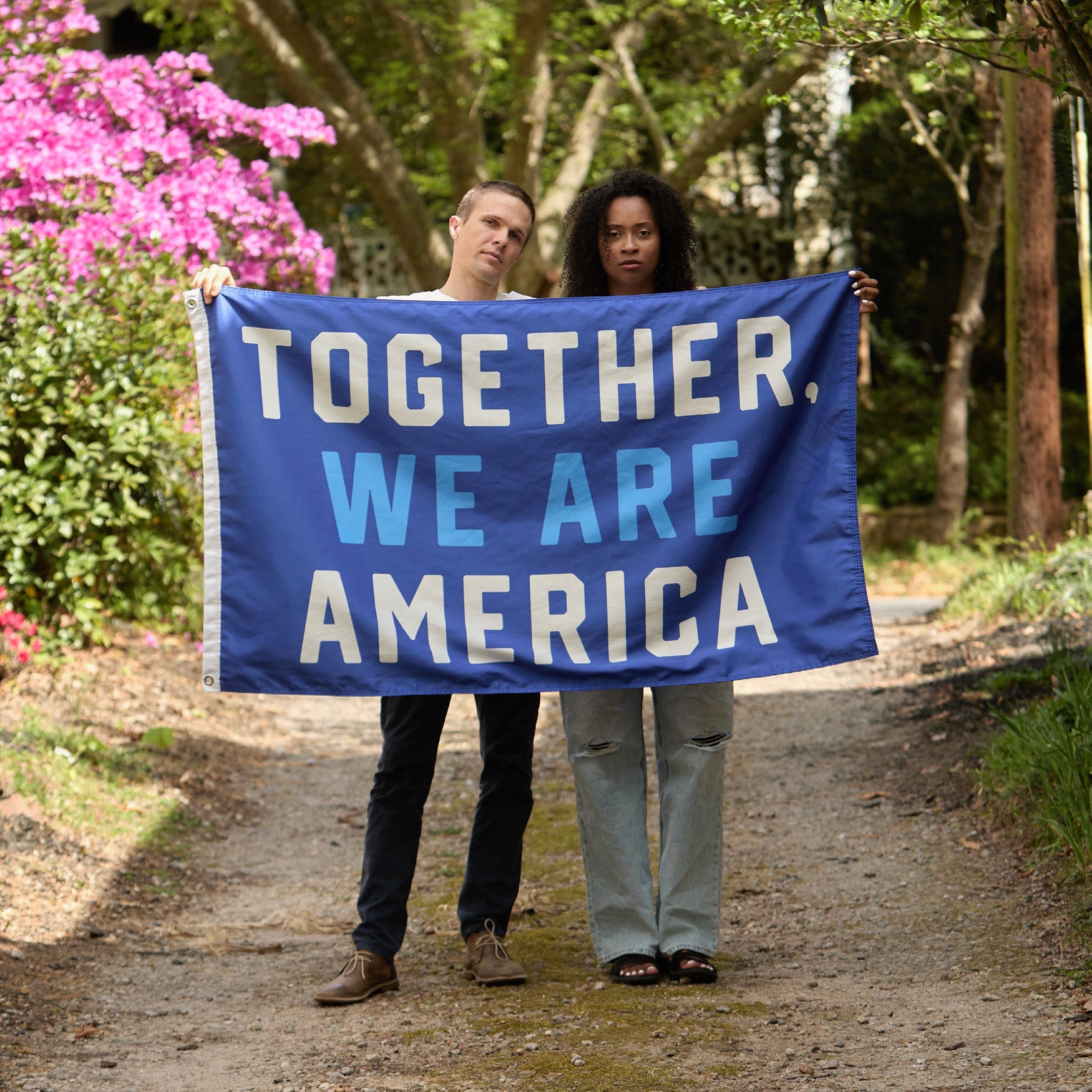 Together, We Are America Flag
