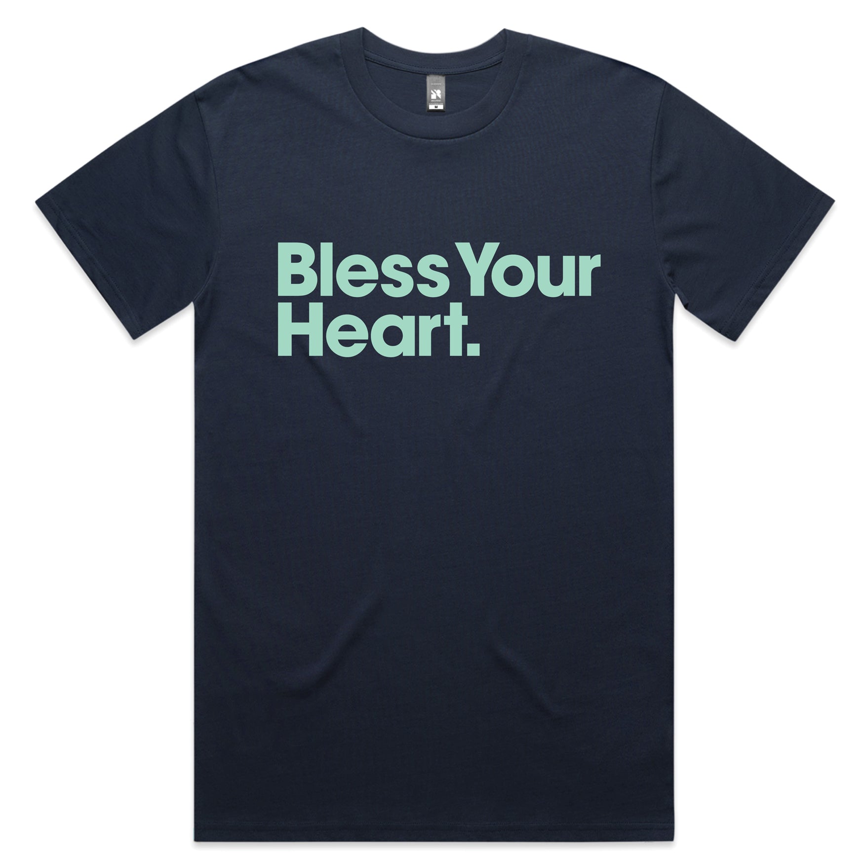Bless Your Heart T-shirt (Midnight Blue)
