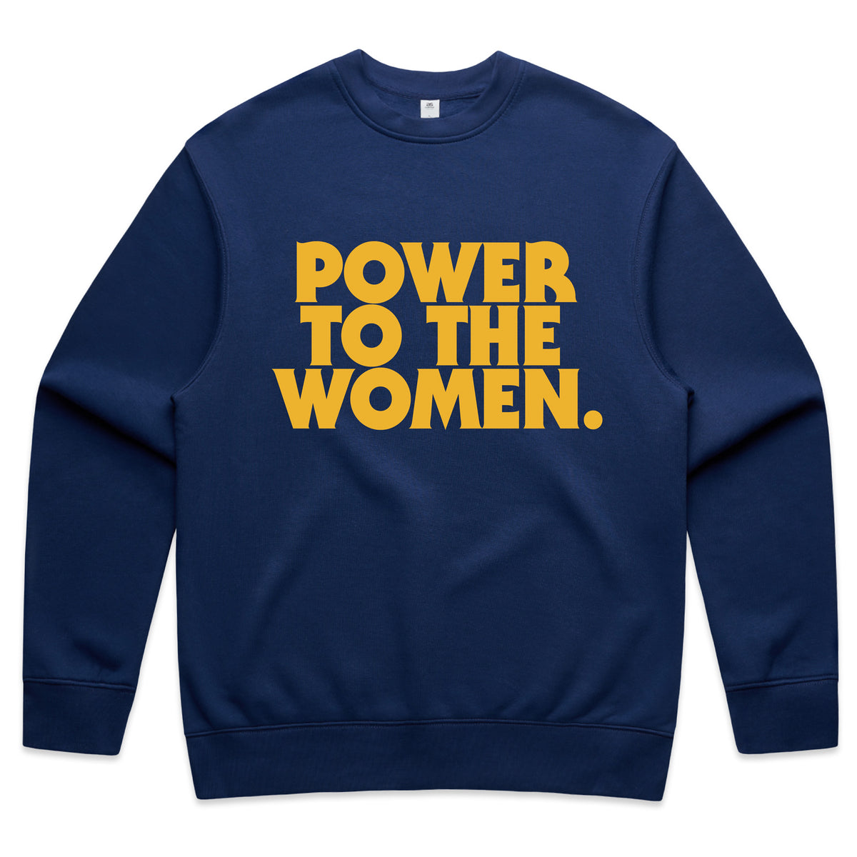 Power to the Women Sweatshirt (blue)