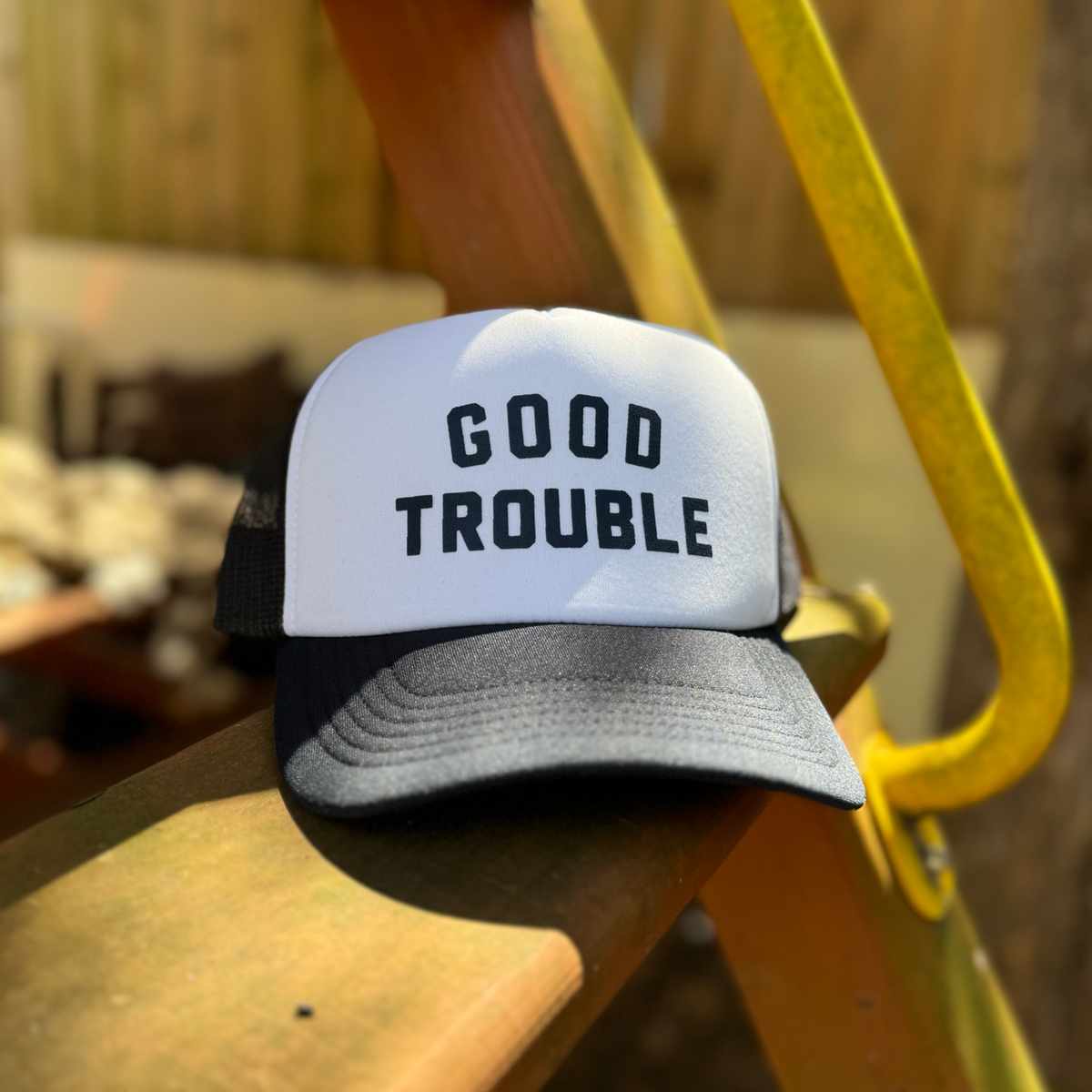Good Trouble Trucker hat
