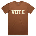 Vote Tee (brown)