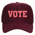 Vote Trucker (burgundy)