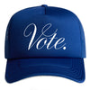 Vote Script Trucker (blue)