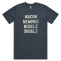 Macon, Memphis, Muscle Shoals T-shirt