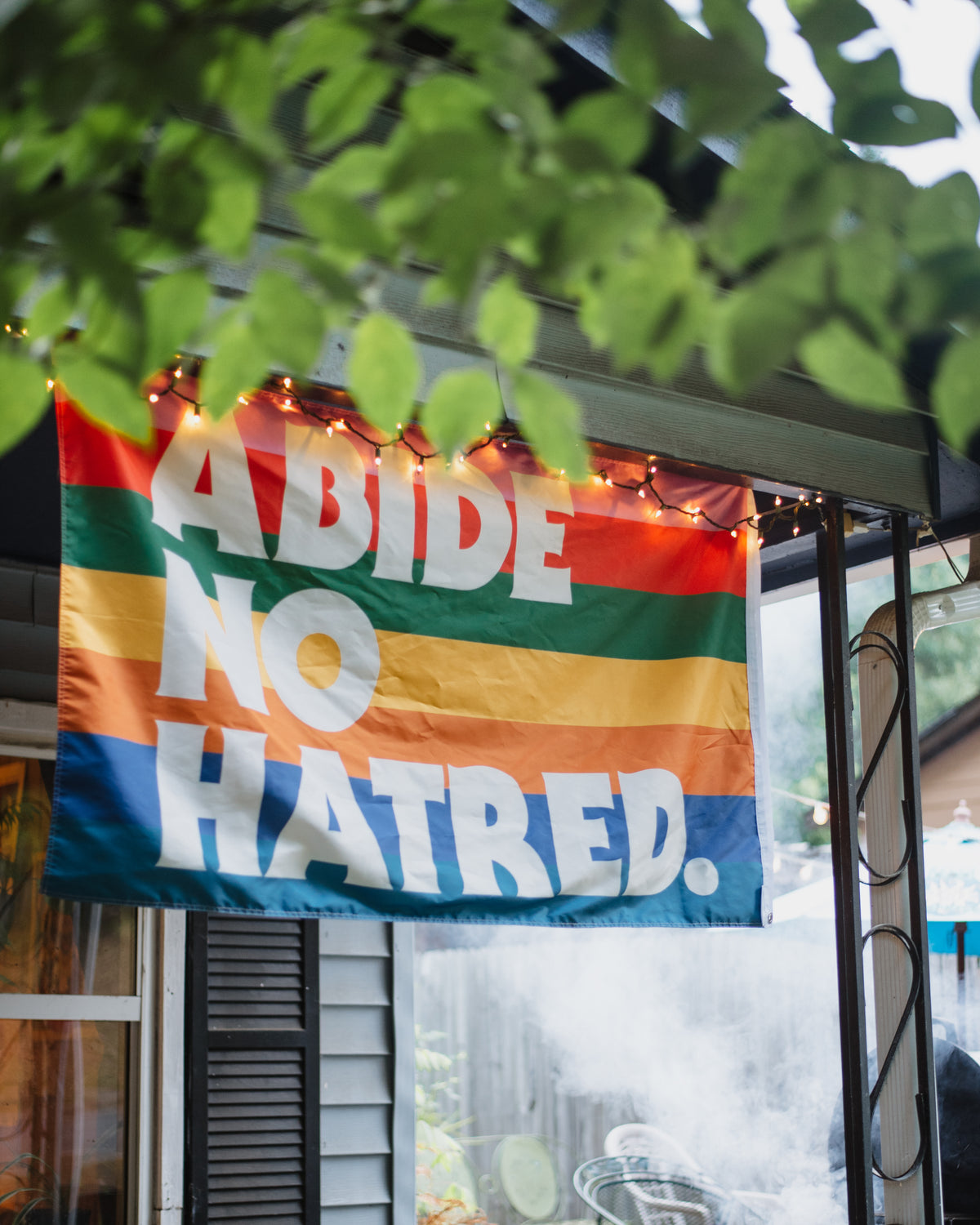 Abide No Hatred  Flag